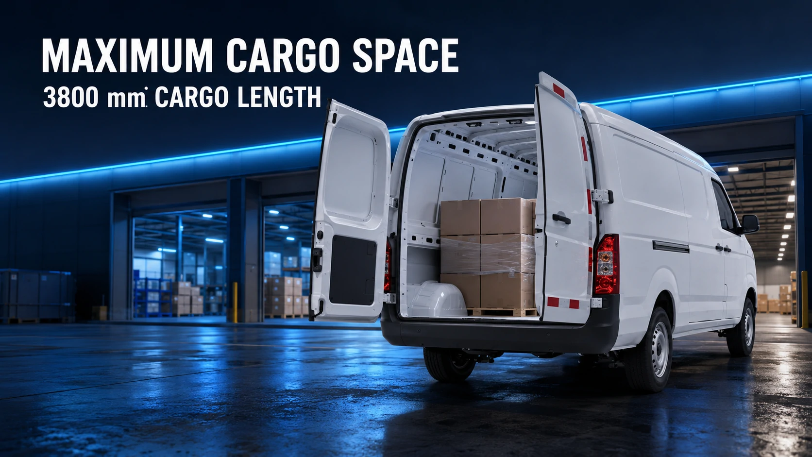 7.1 m³ Cargo Space